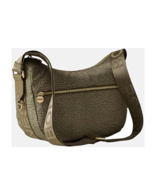 Borbonese Green Shoulder Bags