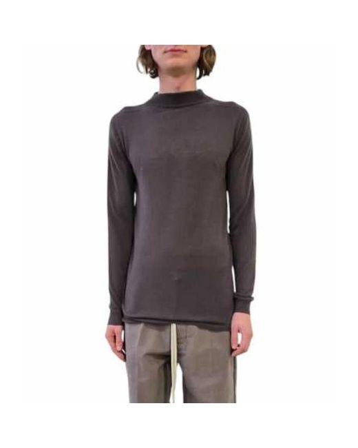 Rick Owens Gray Turtlenecks for men