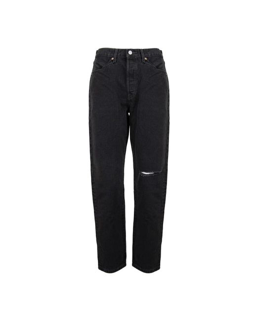 Levi's Jeans ,Zwart ,Katoen Jeans Donna Bottone in het Black