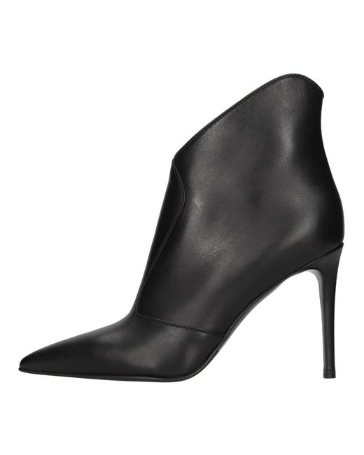 Lella Baldi Black Heeled Boots