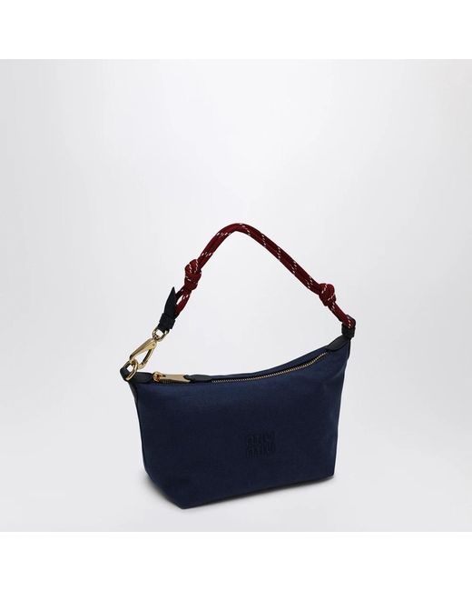 Miu Miu Blue Shoulder Bags