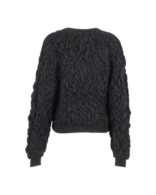 Fabiana Filippi Black Round-Neck Knitwear