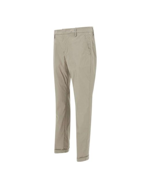 Dondup Gray Chinos for men