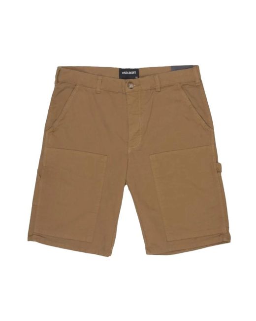 Lyle & Scott Lässige sommer shorts für männer in Brown für Herren