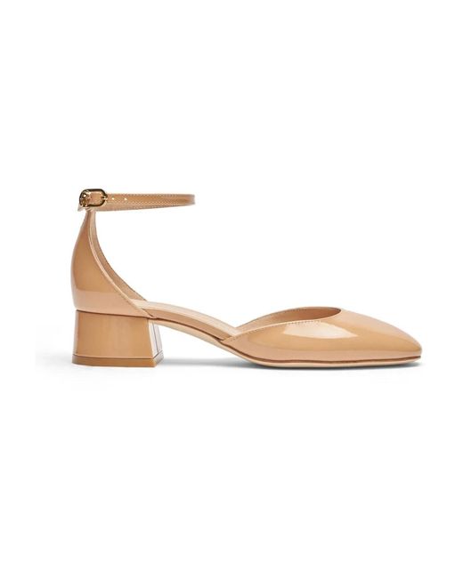 Pumps Stuart Weitzman en coloris Metallic