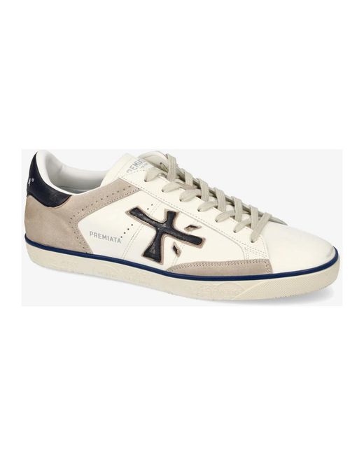 Premiata White Sneakers for men