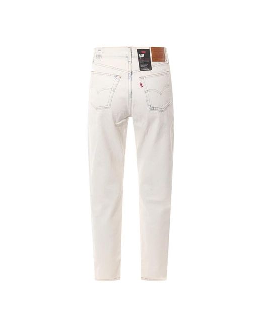 Levi's White Slim-Fit Jeans