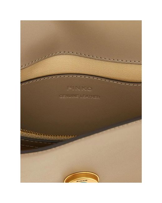 Pinko Natural Cross Body Bags
