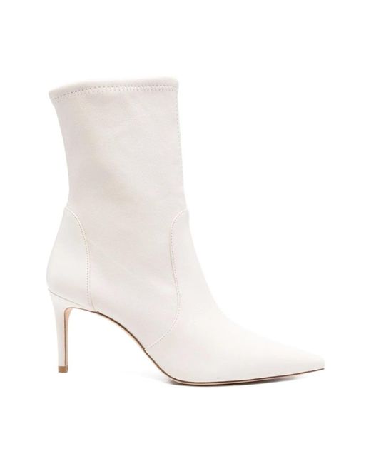 Stuart Weitzman Heeled Boots in het White