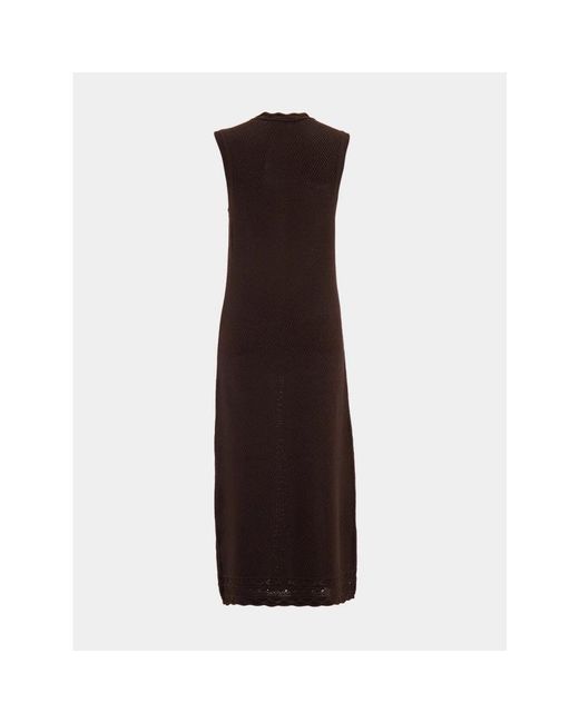 FRAME Brown Knitted Dresses