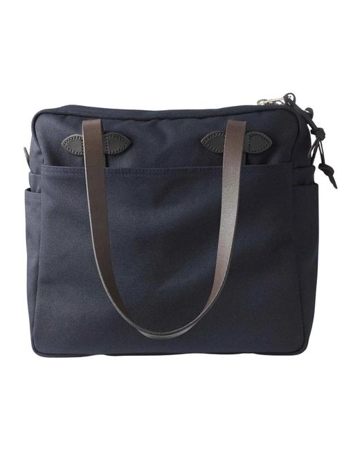 Filson Blue Shopping Bags