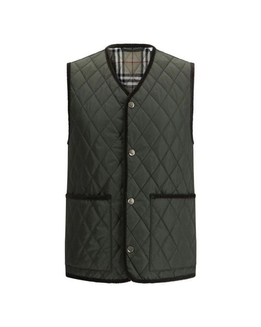 Burberry Vests in het Green voor heren