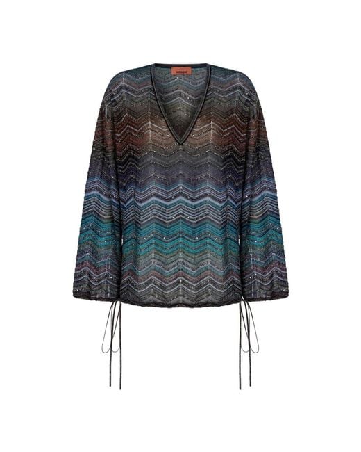 Missoni Blue Blouses