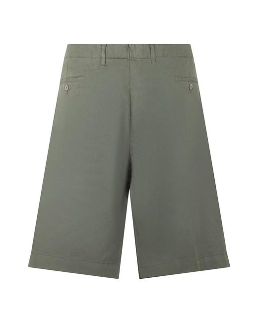 Fedeli Gray Casual Shorts for men