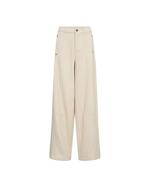 co'couture Wijde Broek in het Natural