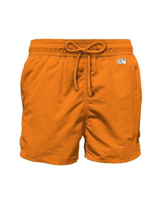 Mc2 Saint Barth Orange Beachwear for men