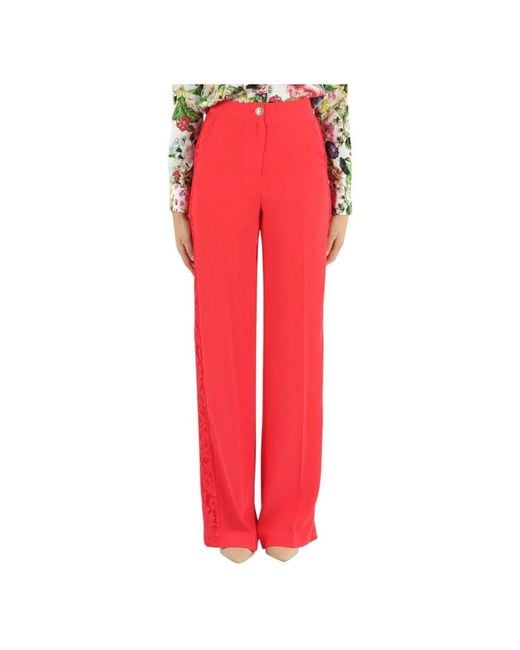 Marciano Red Wide Trousers