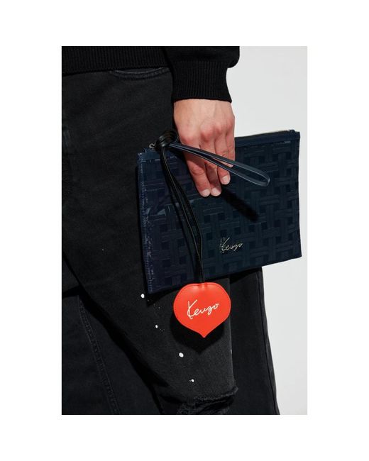 KENZO Red Boke Heart Charm
