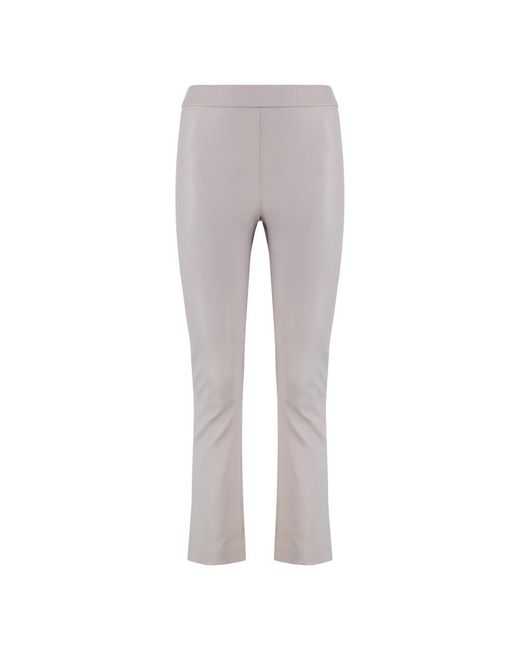 SABLYN Devon Leren Broek in het Gray