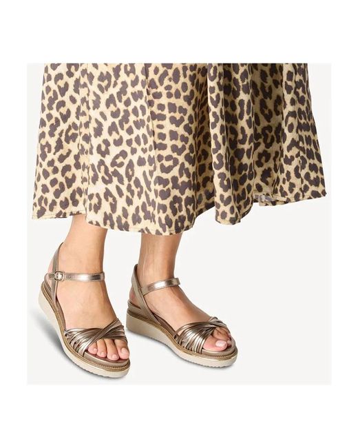 Tamaris Metallic Wedges