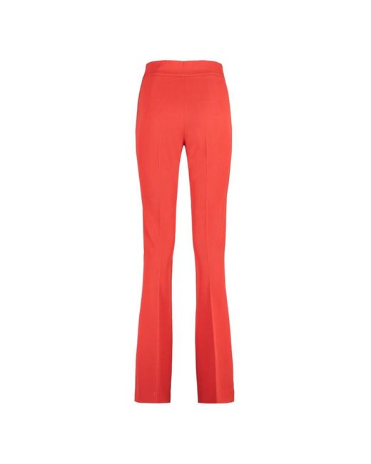 Genny Red Wide Trousers