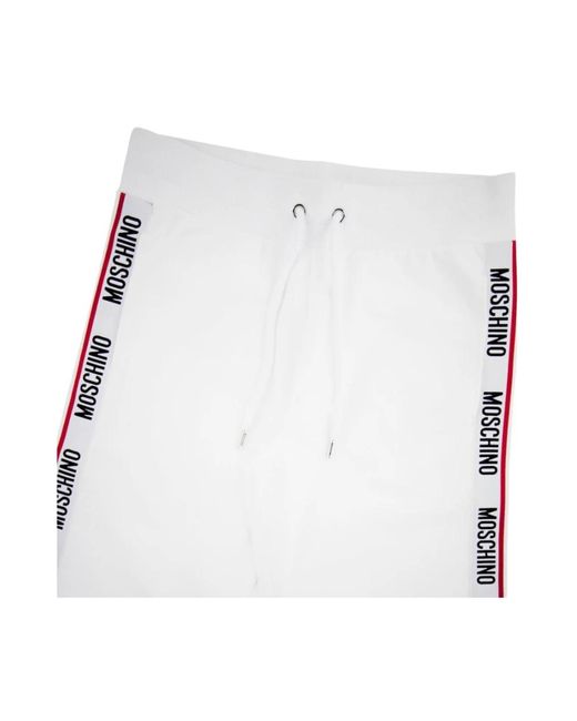 Moschino White Casual Shorts for men