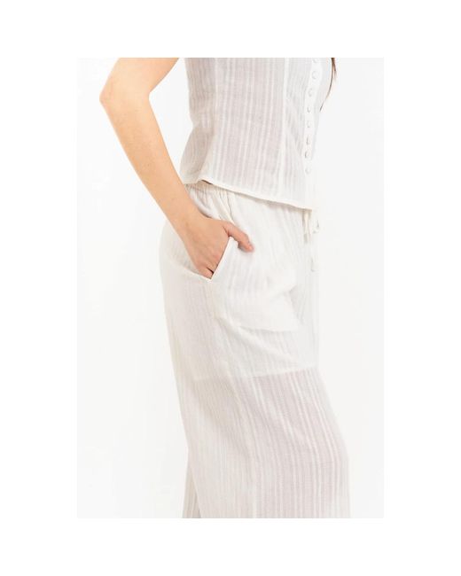 Kocca Suit Broeken in het White