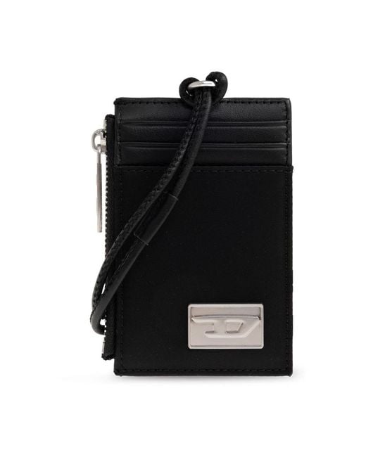 DIESEL Black Wallets & Cardholders for men