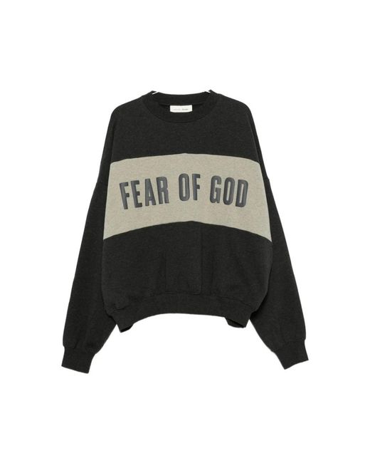 Fear Of God Black Sweatshirts for men