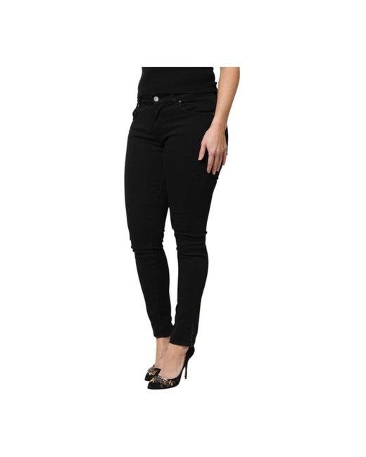 Dolce & Gabbana Black Slim-Fit Jeans