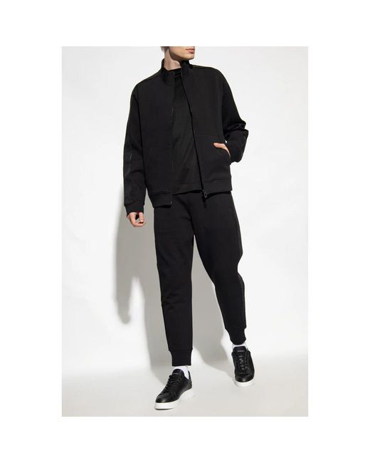 Zip-Throughs Emporio Armani pour homme en coloris Black