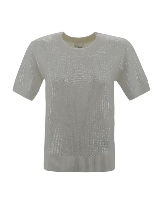 Round-Neck Knitwear P.A.R.O.S.H. de color Gray