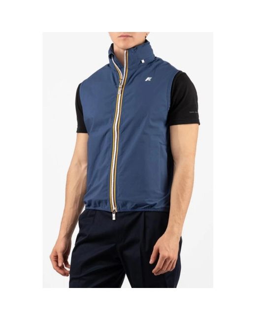 Vests K-Way de hombre de color Blue