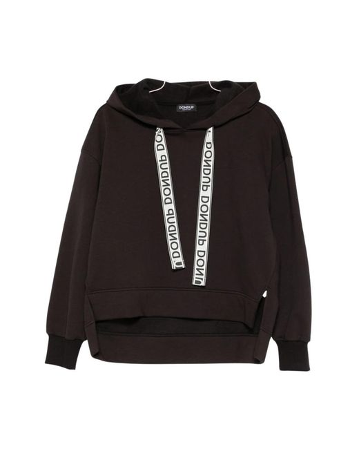 Dondup Hoodie in het Black