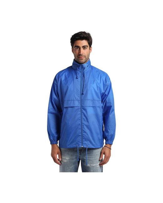 Covert Blue Rain Jackets for men