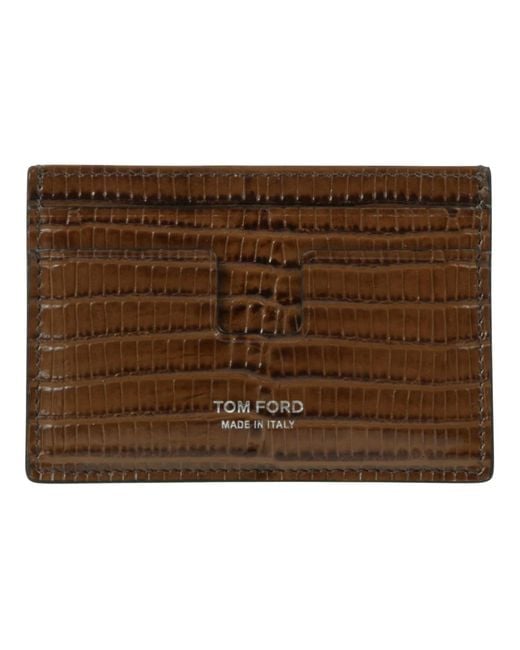 Tom Ford Brown Wallets & Cardholders for men