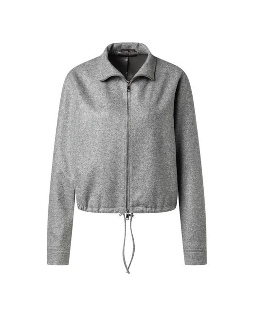 Zip-Throughs di Windsor. in Gray