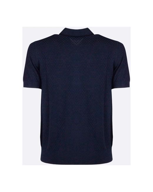 Paolo Pecora Blue Polo Shirts for men