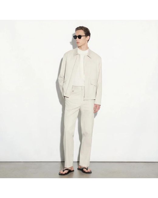 Paolo Pecora White Light Jackets for men