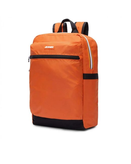 K-Way Orange Handbags