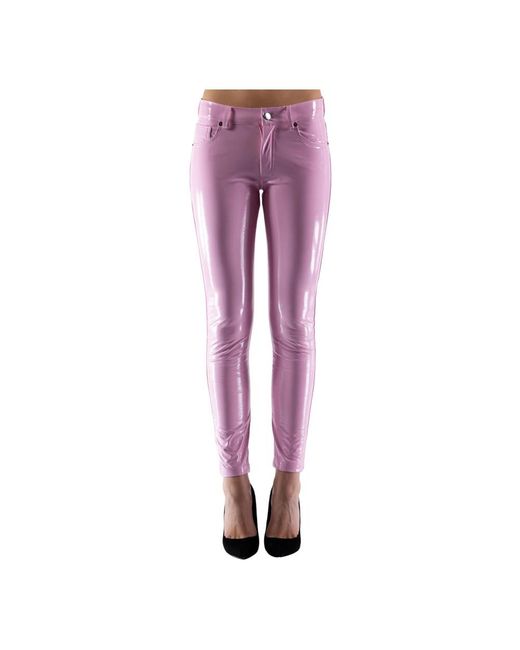 Laneus Purple Skinny Trousers