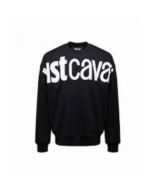 Just Cavalli Black Sweatshirts for men