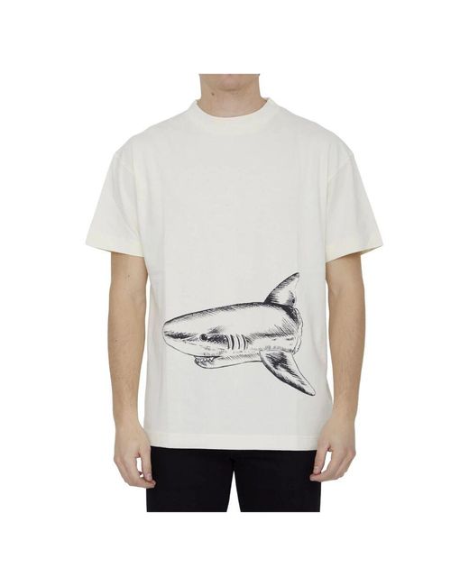 Palm Angels T-shirts in White für Herren