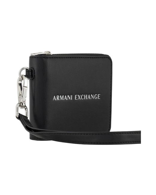 Armani Exchange Black Wallets & Cardholders for men