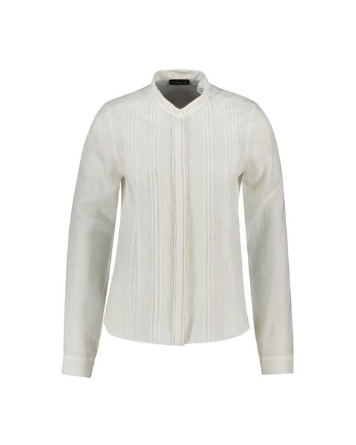 Van Laack Ikem Blouse in het White