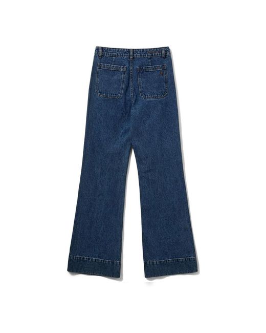 Sofie Schnoor Blue Wide Jeans