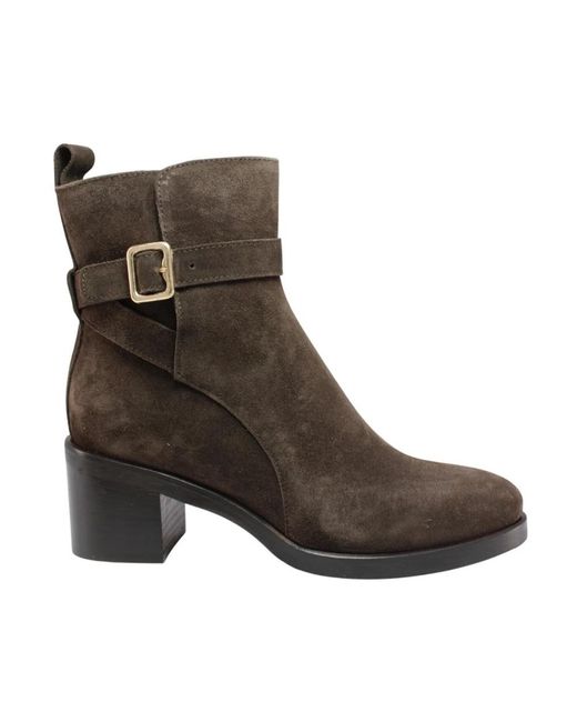 Sofia Len Brown Ankle Boot