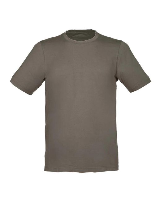 Gran Sasso Gray T-Shirts for men