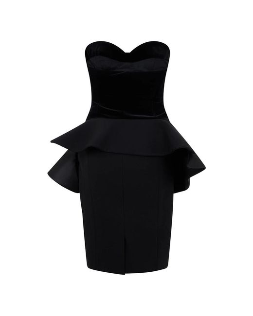 Moschino Black Party Dresses
