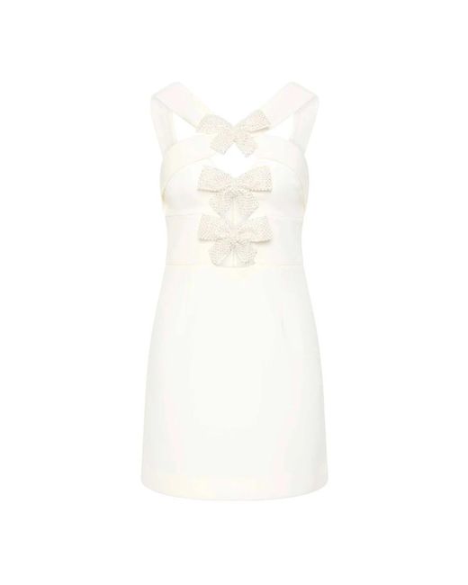 Rebecca Vallance White Short Dresses